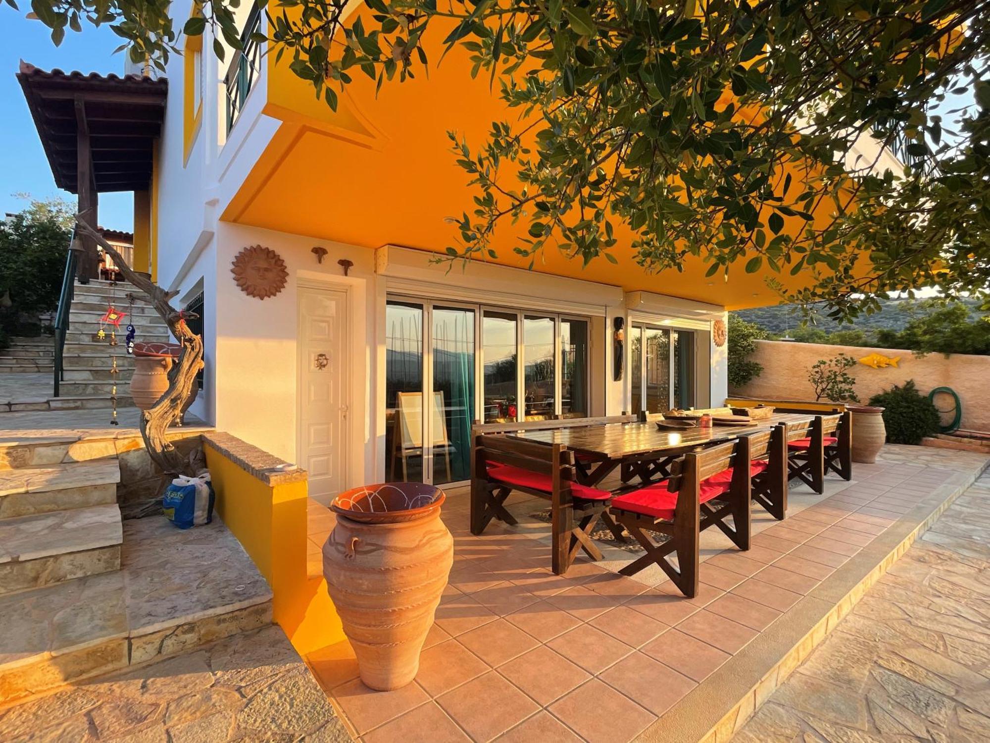 Casa Di Luce Bed and Breakfast Agia Marina  Exteriör bild