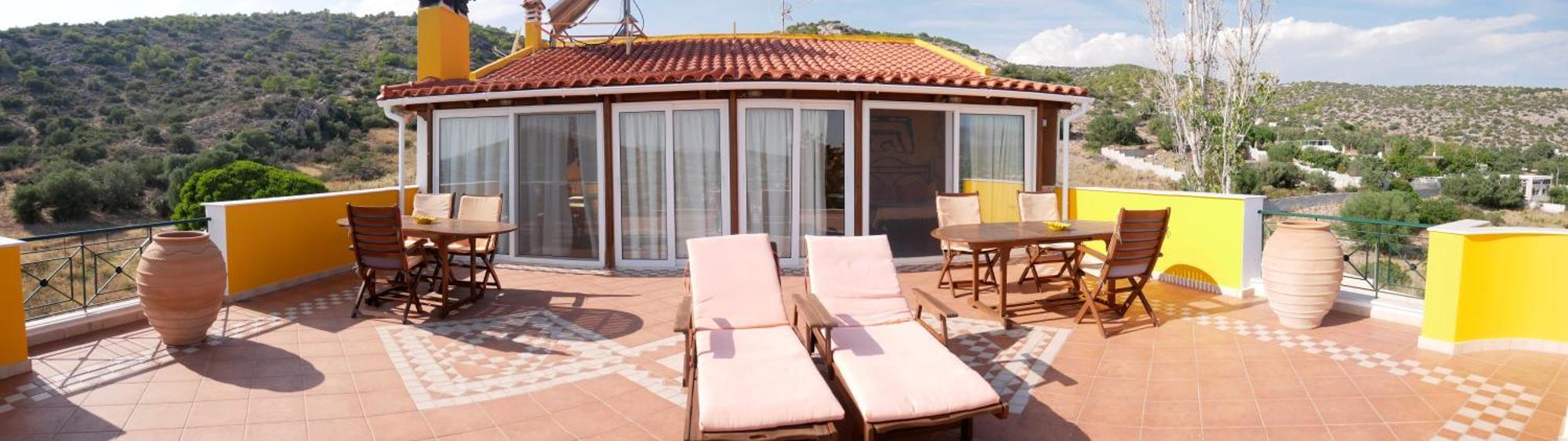 Casa Di Luce Bed and Breakfast Agia Marina  Exteriör bild